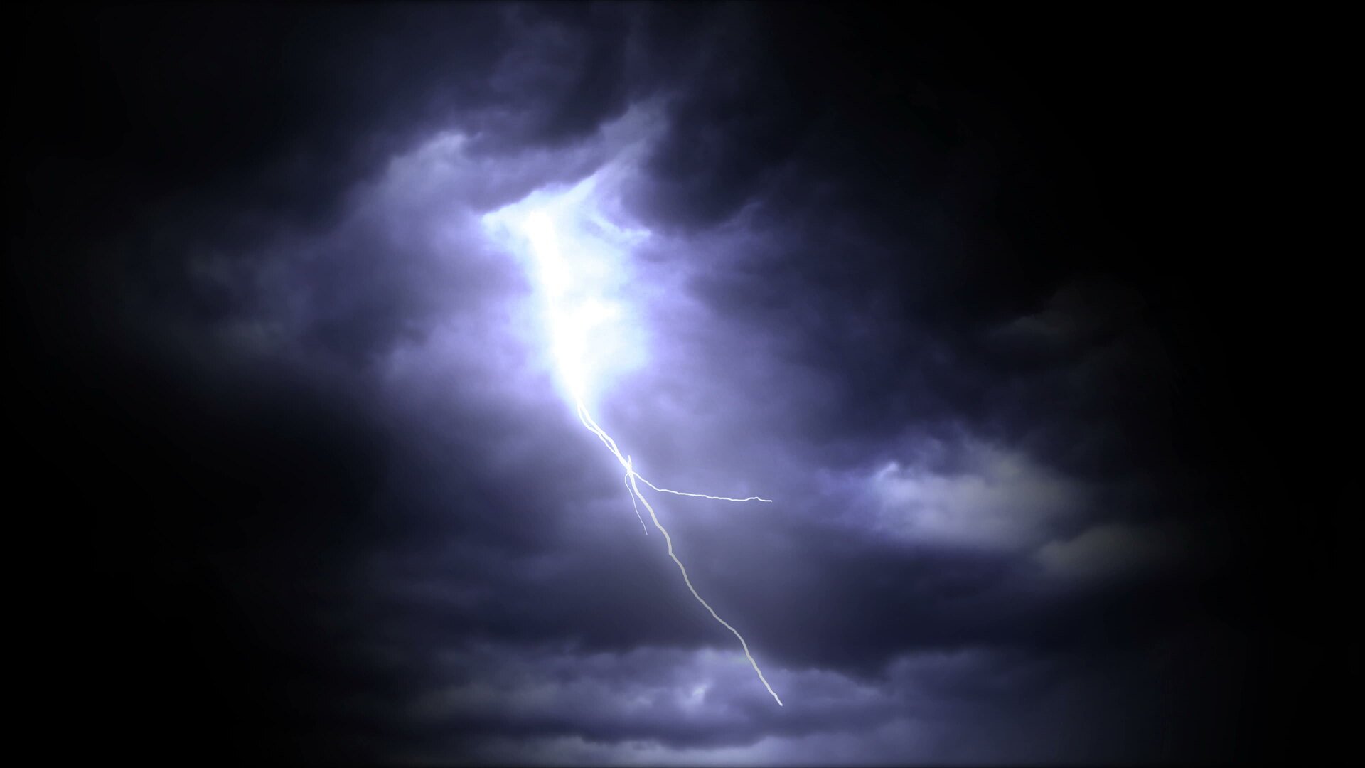 Lighting Storm Background