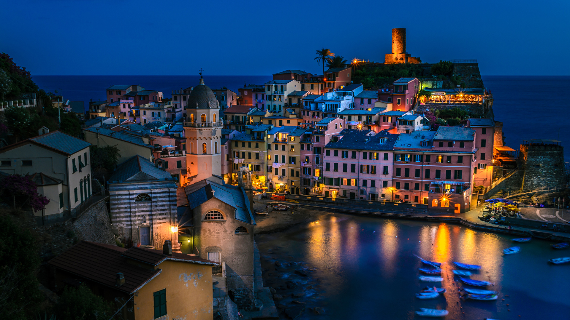 Liguria Vernazza Italy Wallpapers