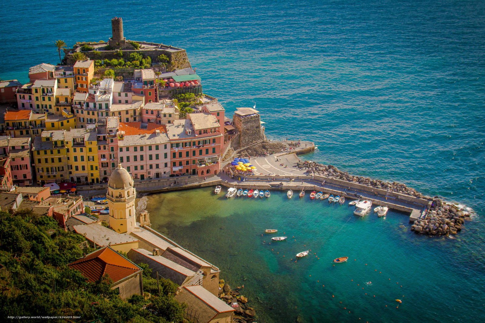 Liguria Vernazza Italy Wallpapers