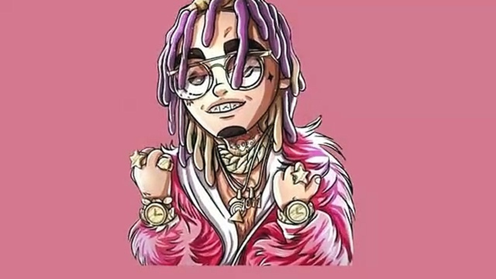 Lil Pump Cartoon Wallpapers