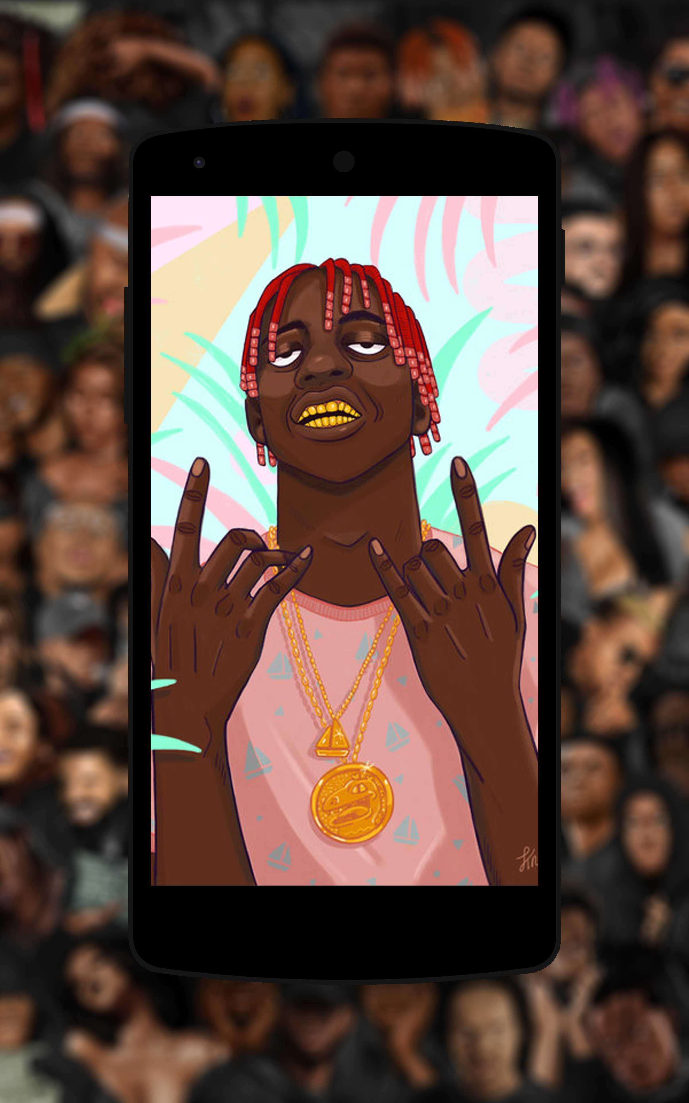 Lil Yatchy Cartoon Wallpapers