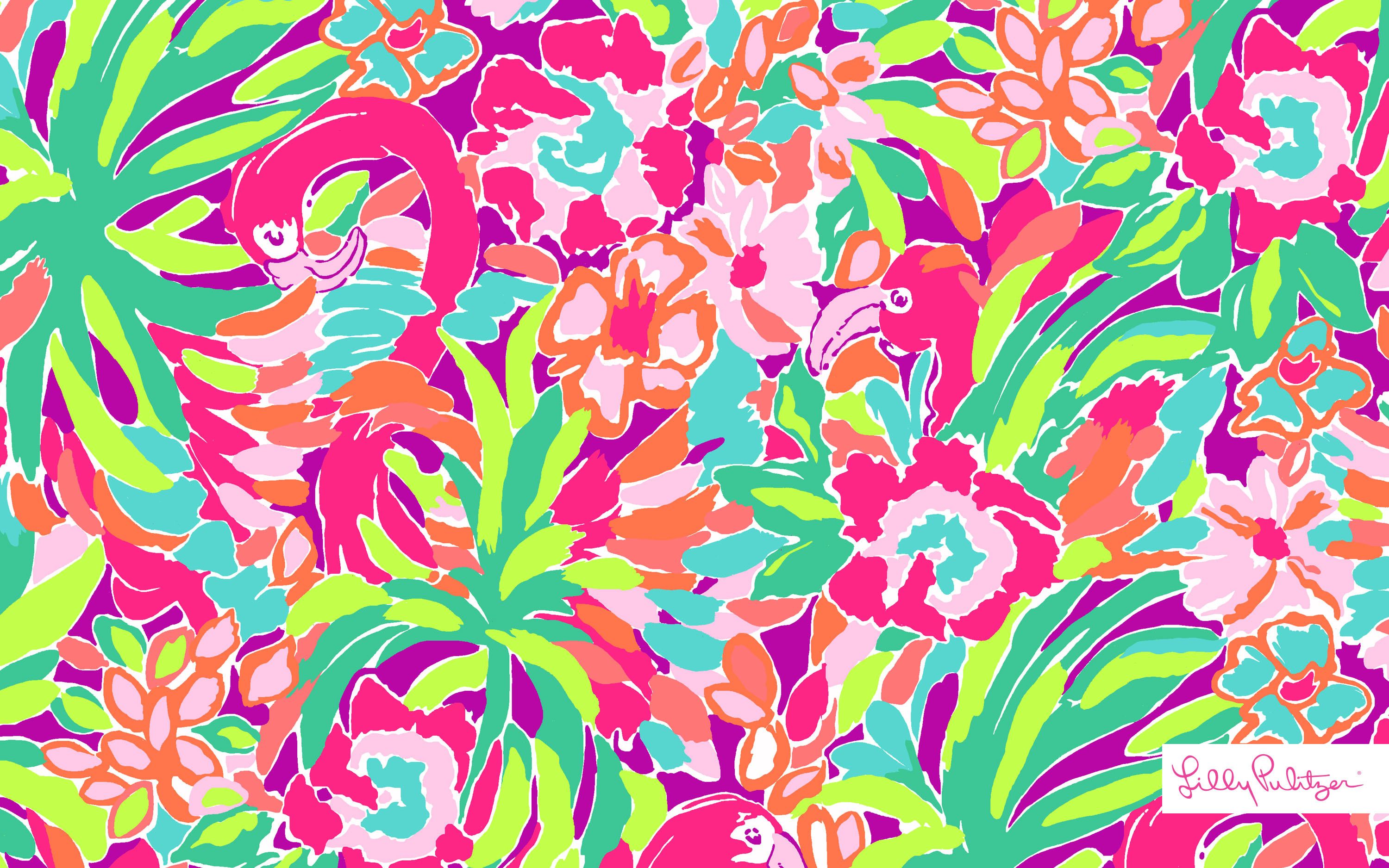 Lilly Pulitzer Desktop With Quotes Wallpapers