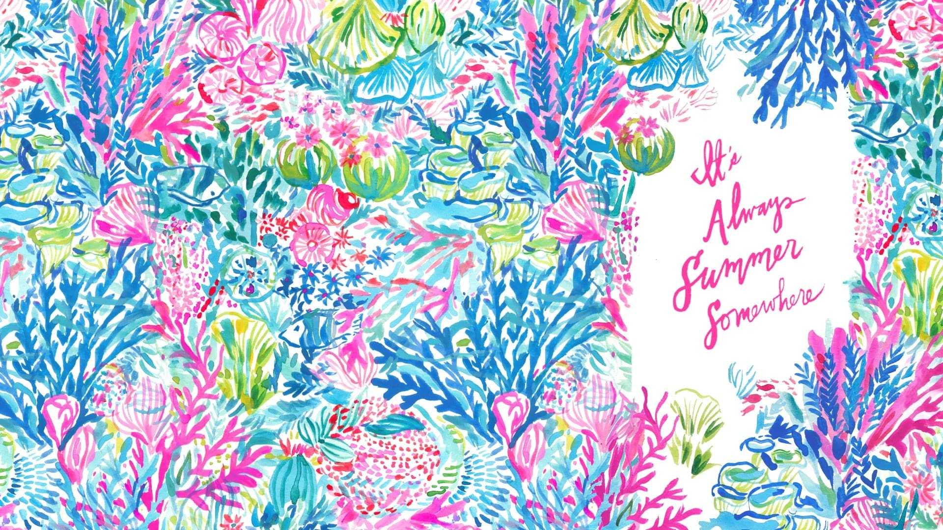 Lilly Pulitzer Laptop Wallpapers