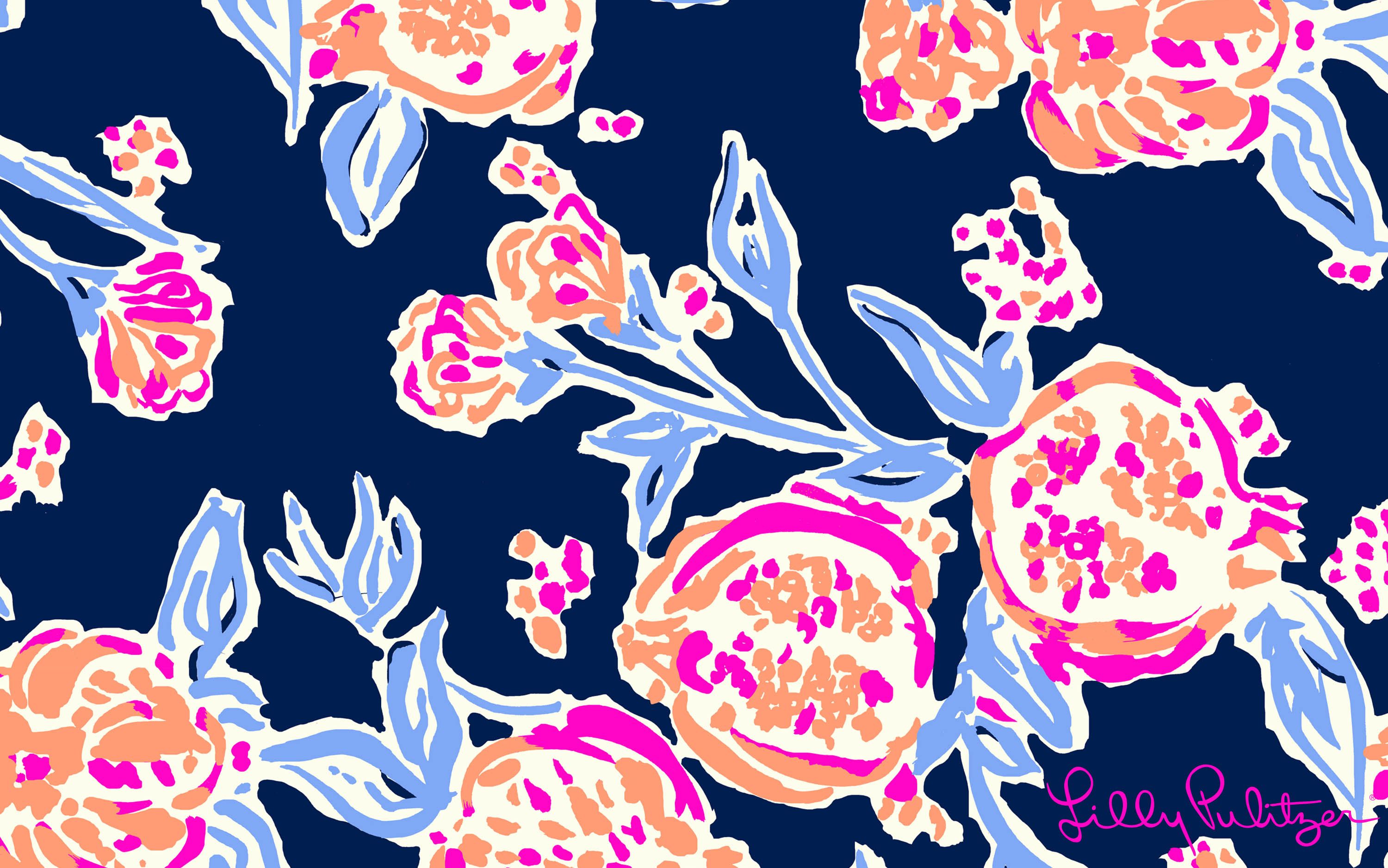 Lilly Pulitzer Patterns For Your Desktop Wallpapers