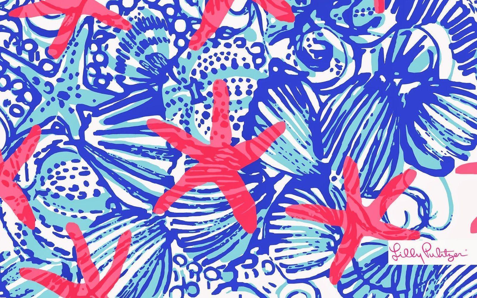 Lilly Pulitzer Screen Backgrounds