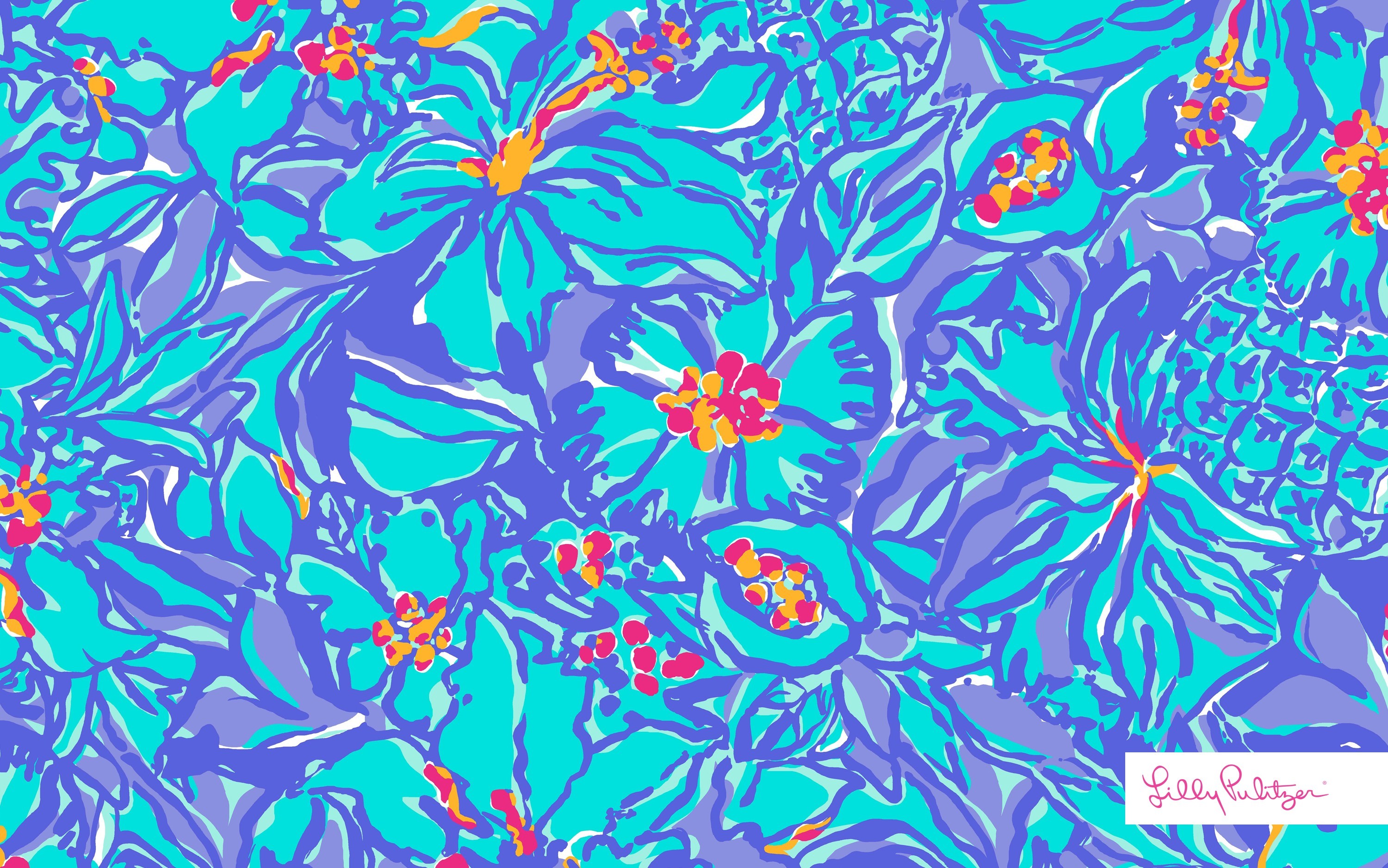 Lilly Pulitzer Screen Backgrounds