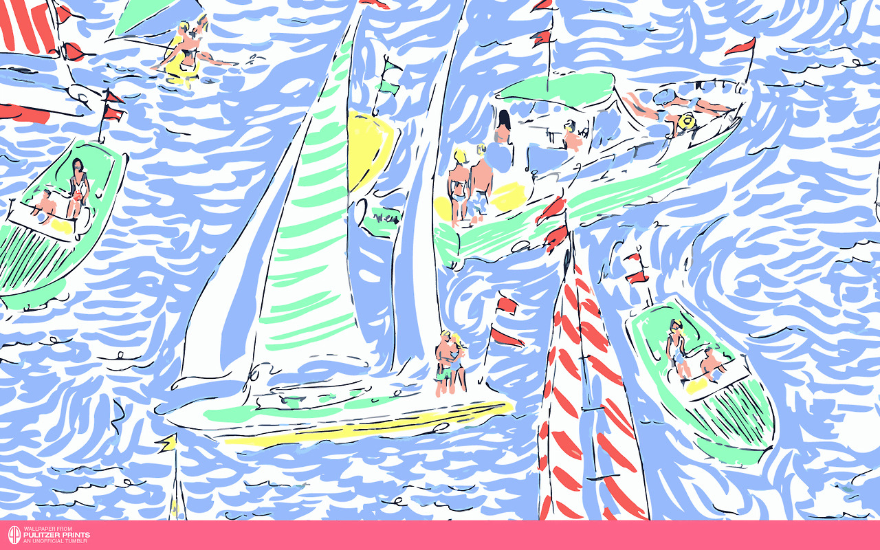 Lilly Pulitzer Screen Backgrounds