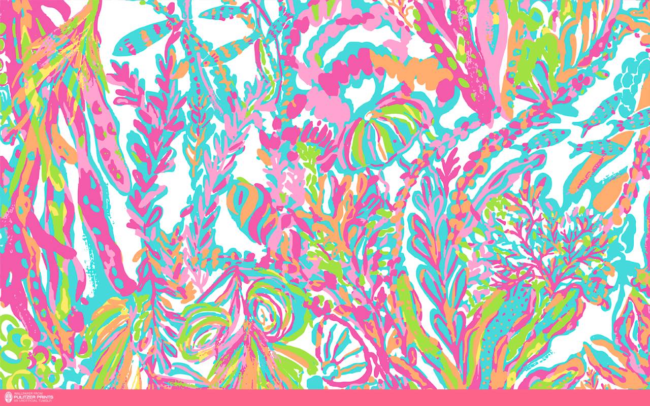 Lilly Pulitzer Screen Backgrounds