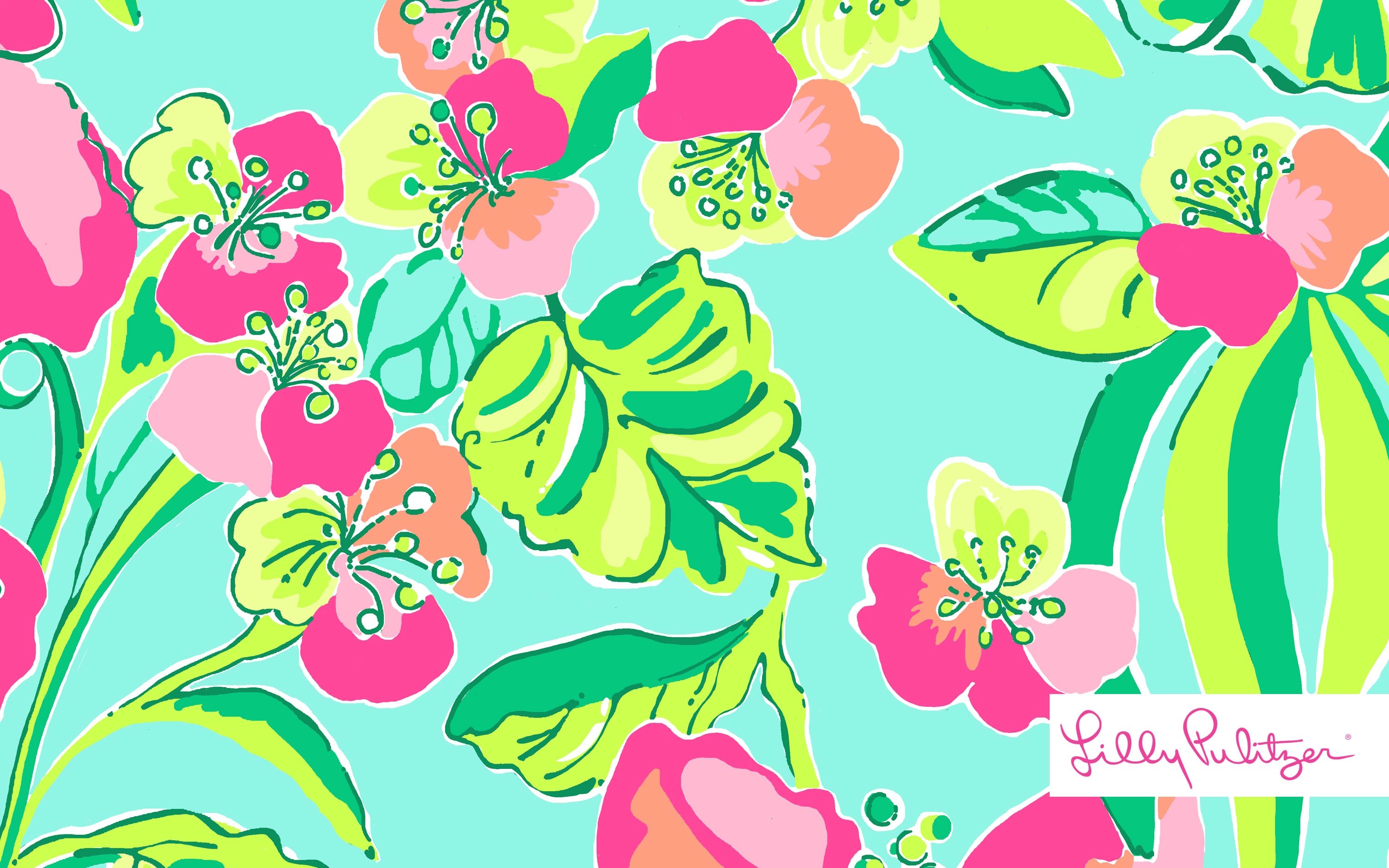 Lilly Pulitzer Screen Backgrounds