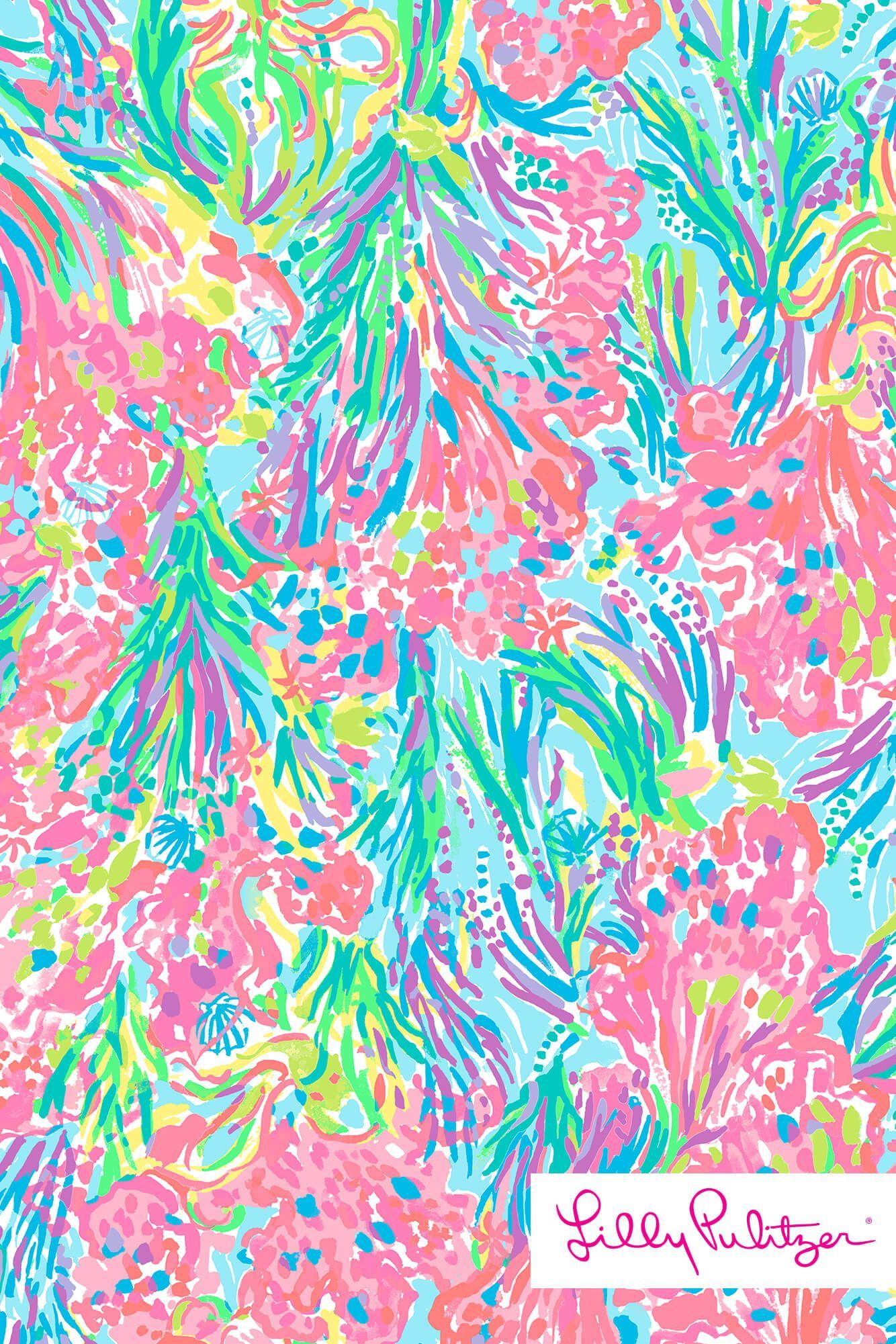 Lilly Pulitzer Screen Backgrounds