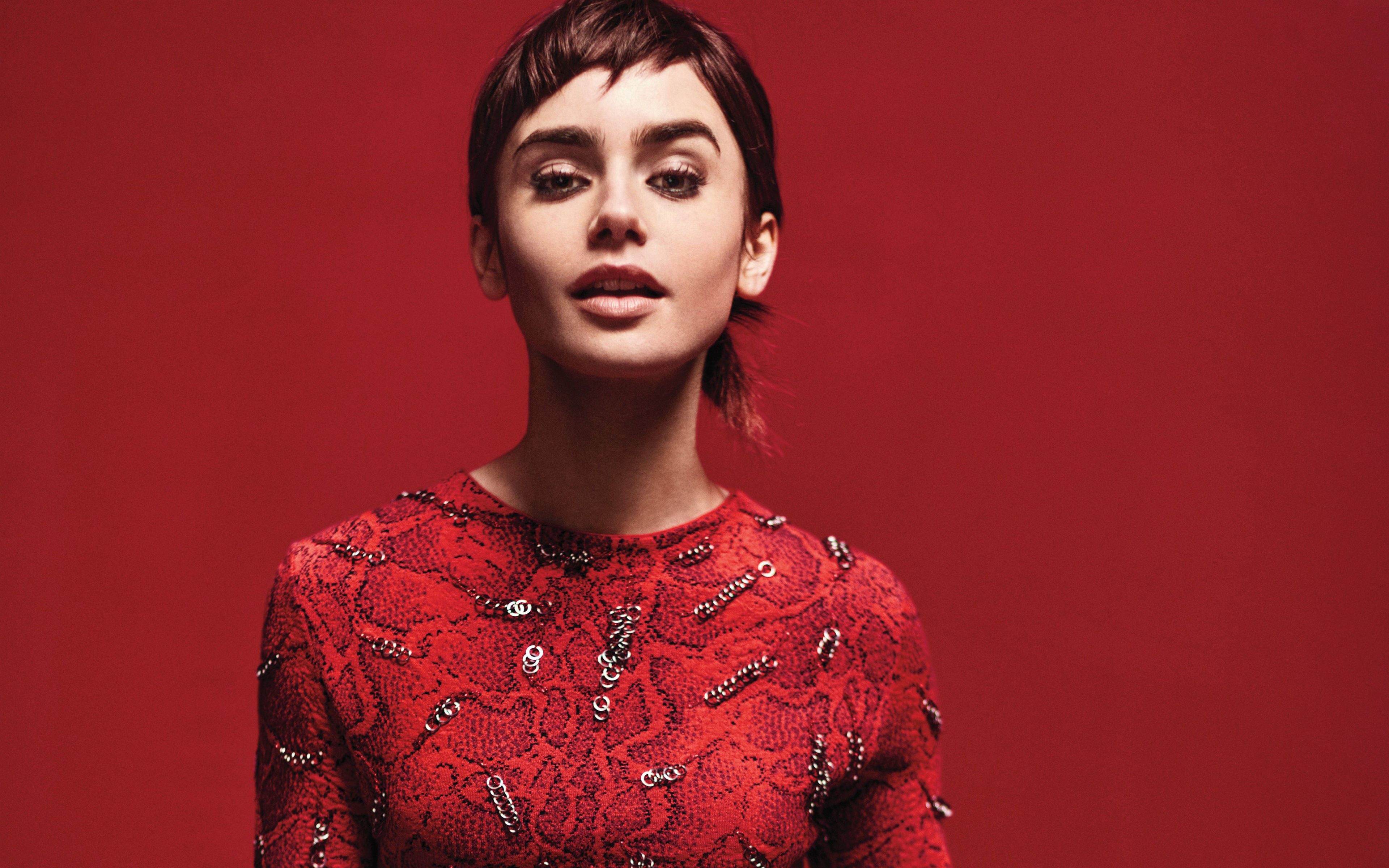 Lily Collins 2018 Wallpapers