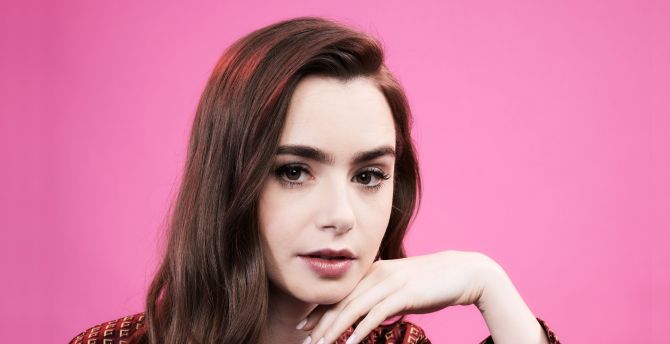 Lily Collins 2019 Wallpapers