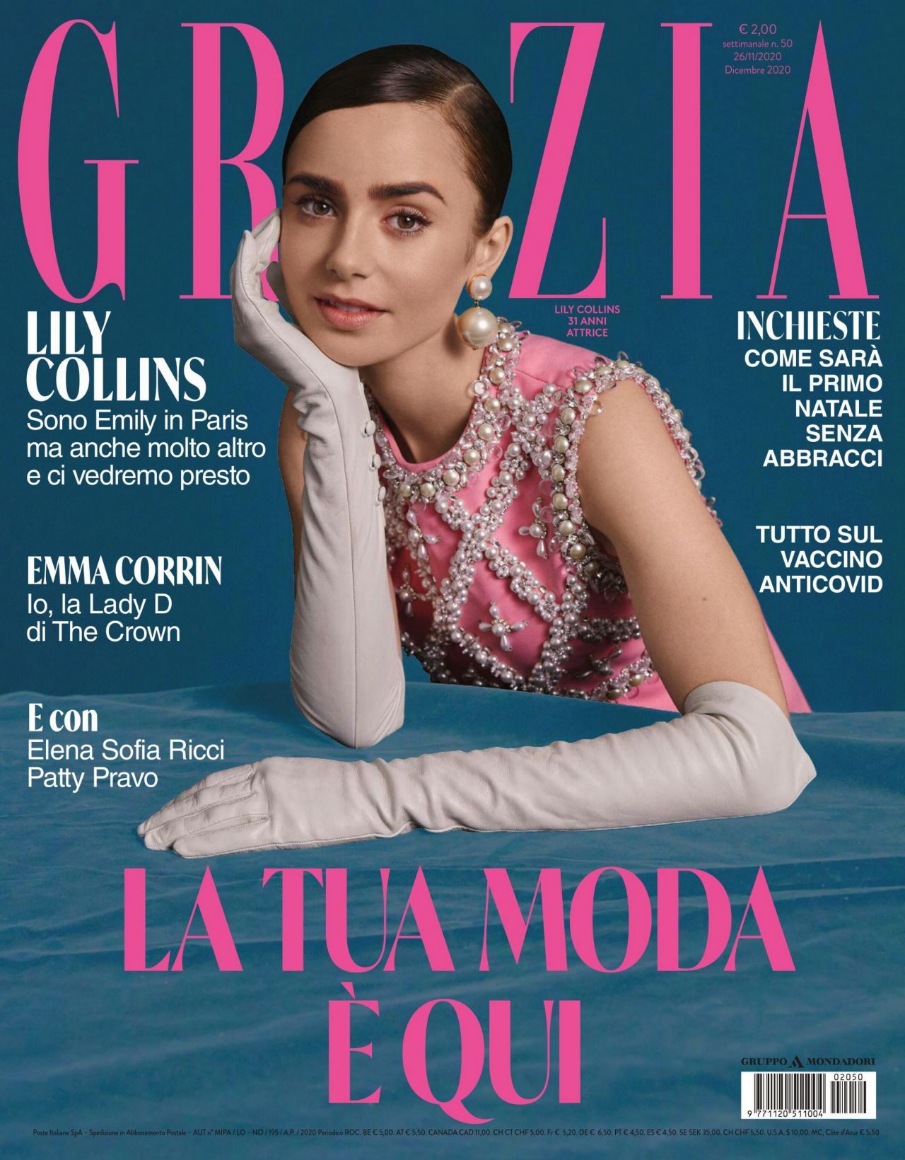 Lily Collins For Grazia UK Magazine Wallpapers