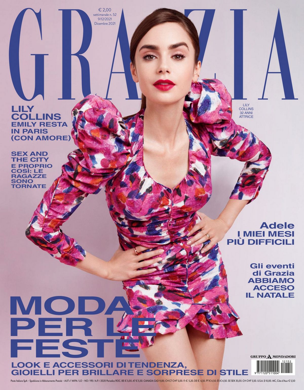 Lily Collins For Grazia UK Magazine Wallpapers