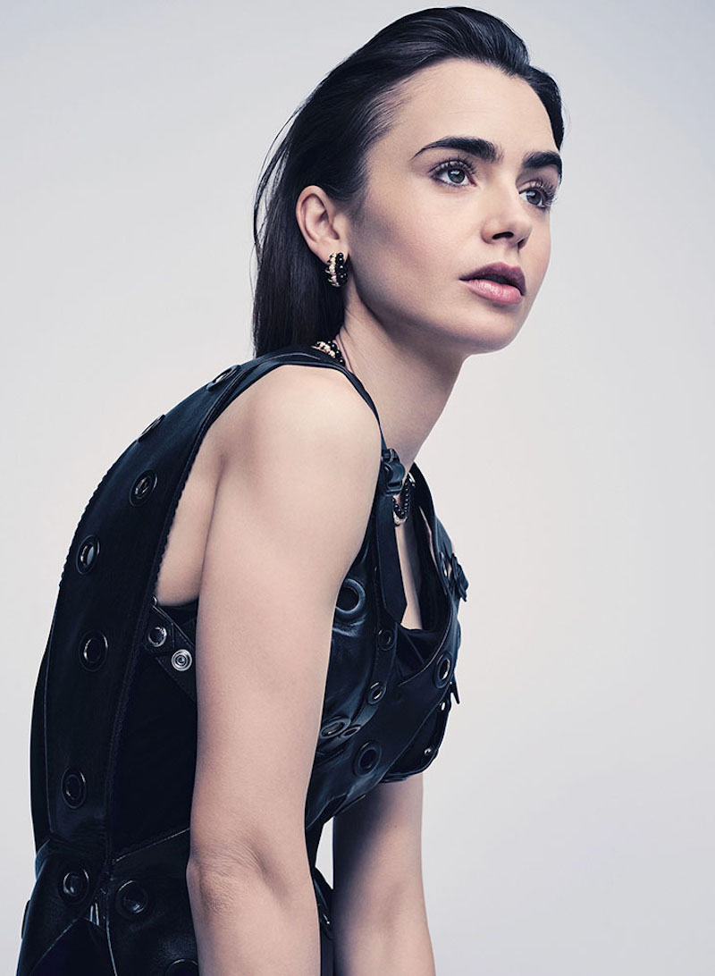 Lily Collins For Grazia UK Magazine Wallpapers