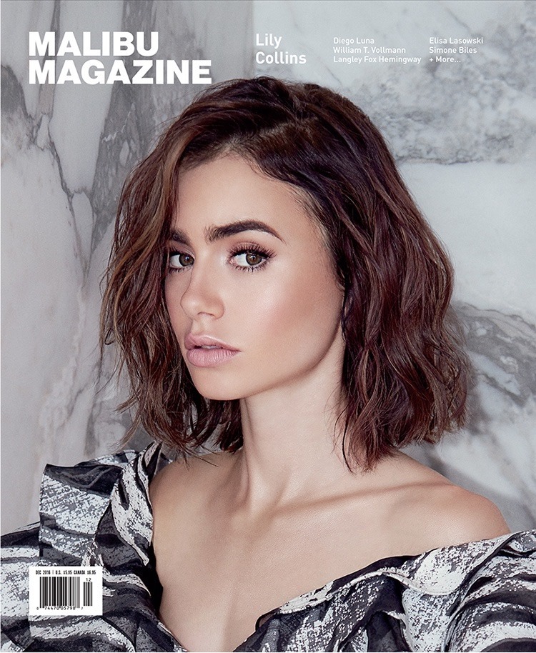 Lily Collins For Grazia UK Magazine Wallpapers