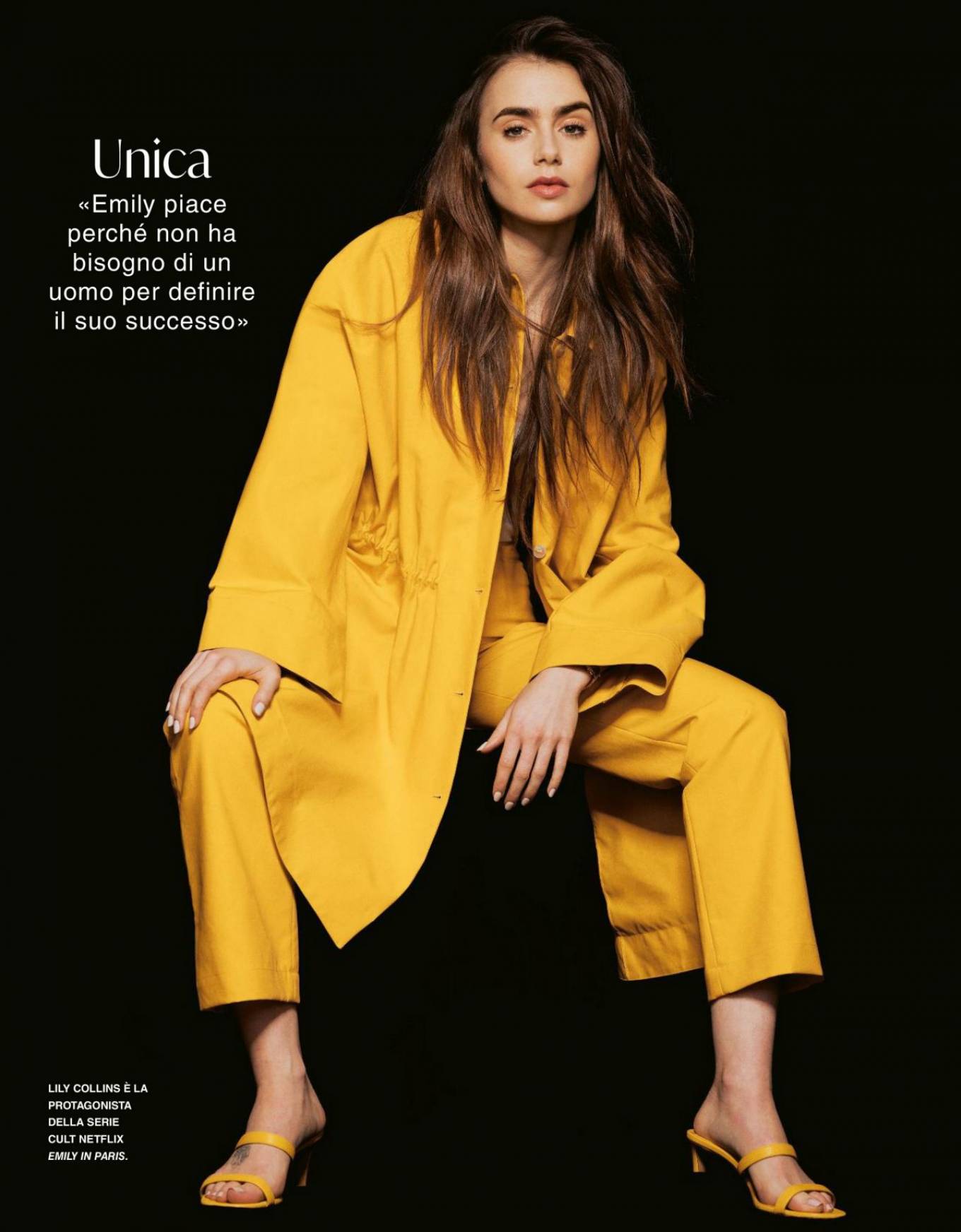 Lily Collins For Grazia UK Magazine Wallpapers