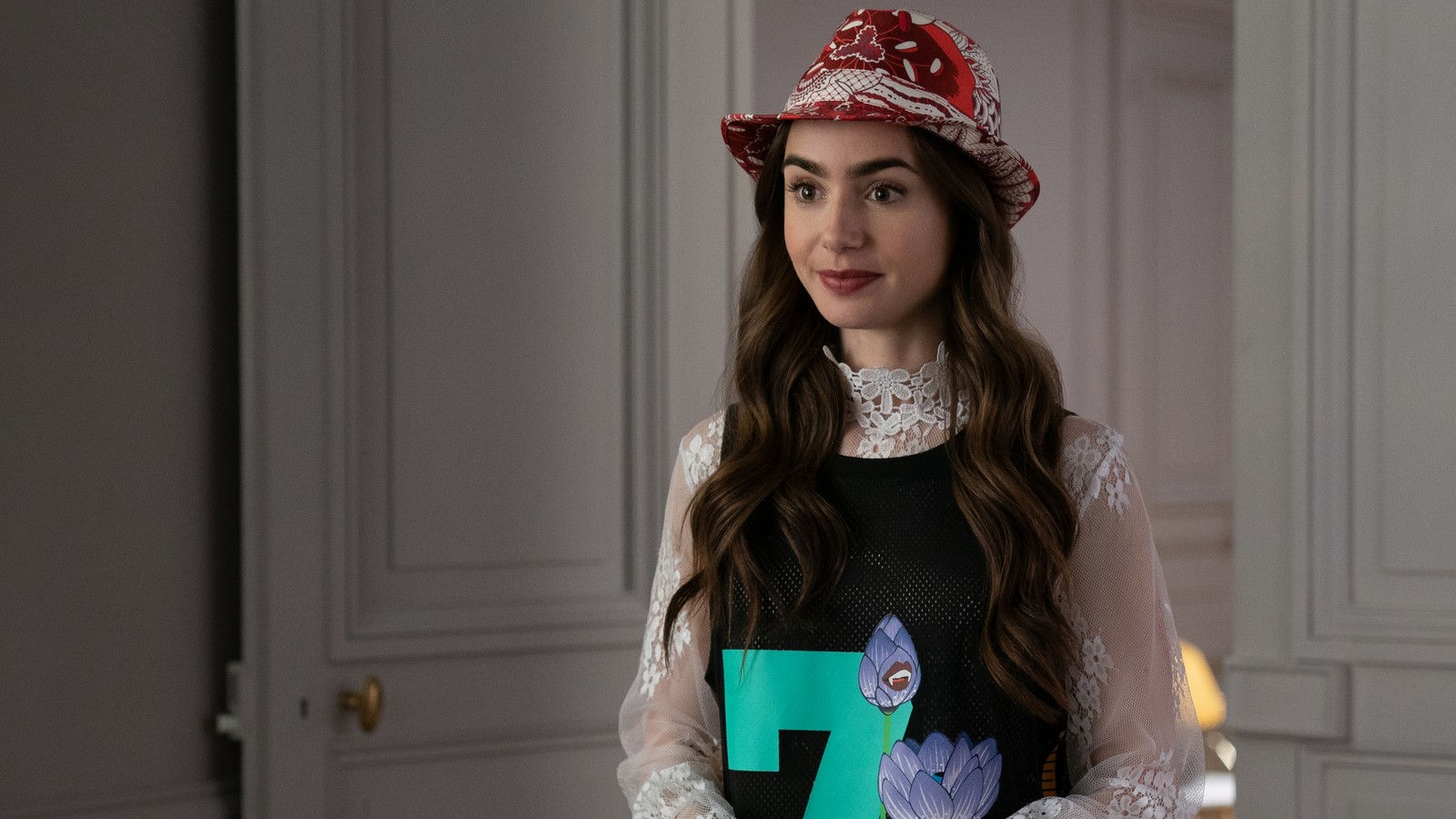 Lily Collins From Emily In Paris 2020 Wallpapers