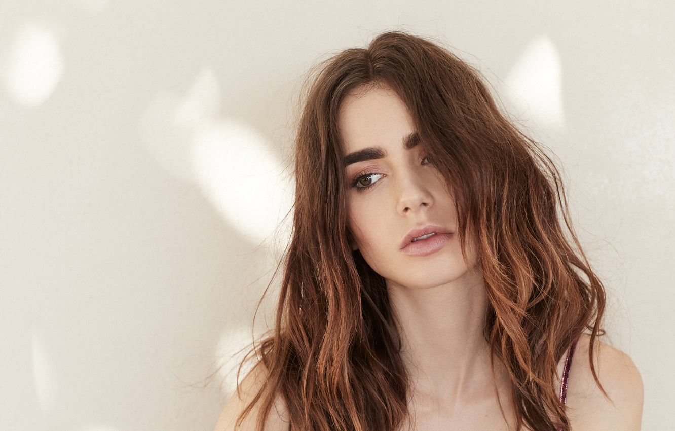 Lily Collins Red HD Wallpapers