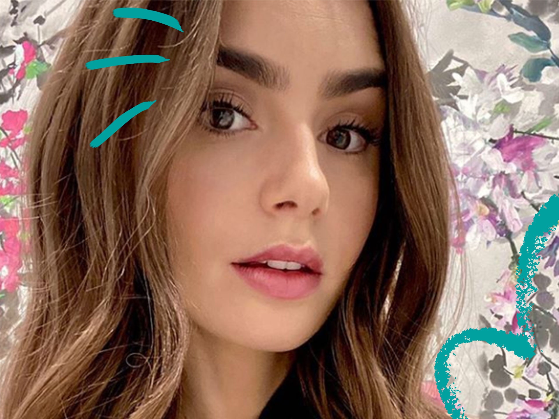 Lily Collins Stunning Cover For Shape Magazine Wallpapers