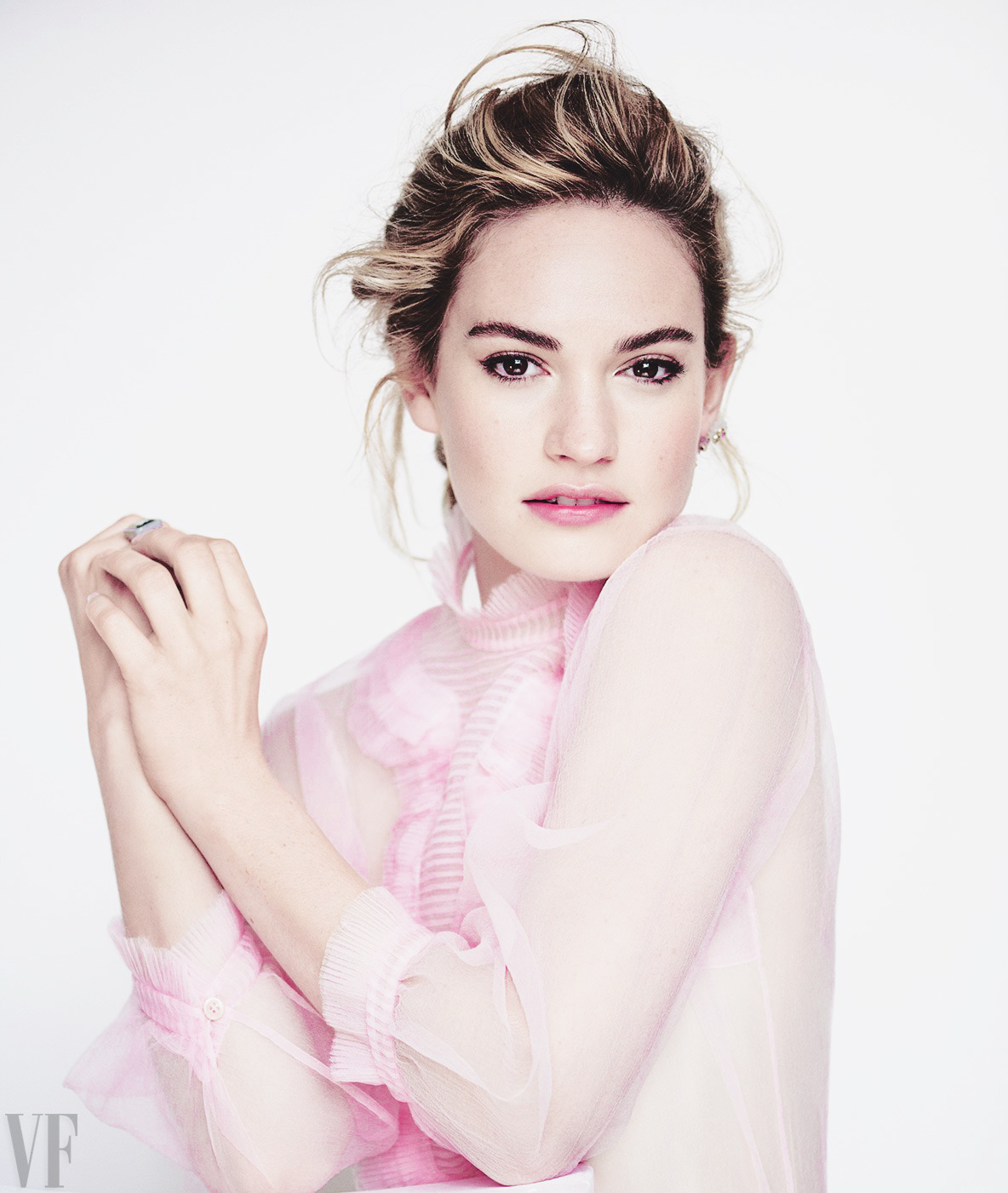 Lily James For Vanity Fair Italy 2018 Wallpapers
