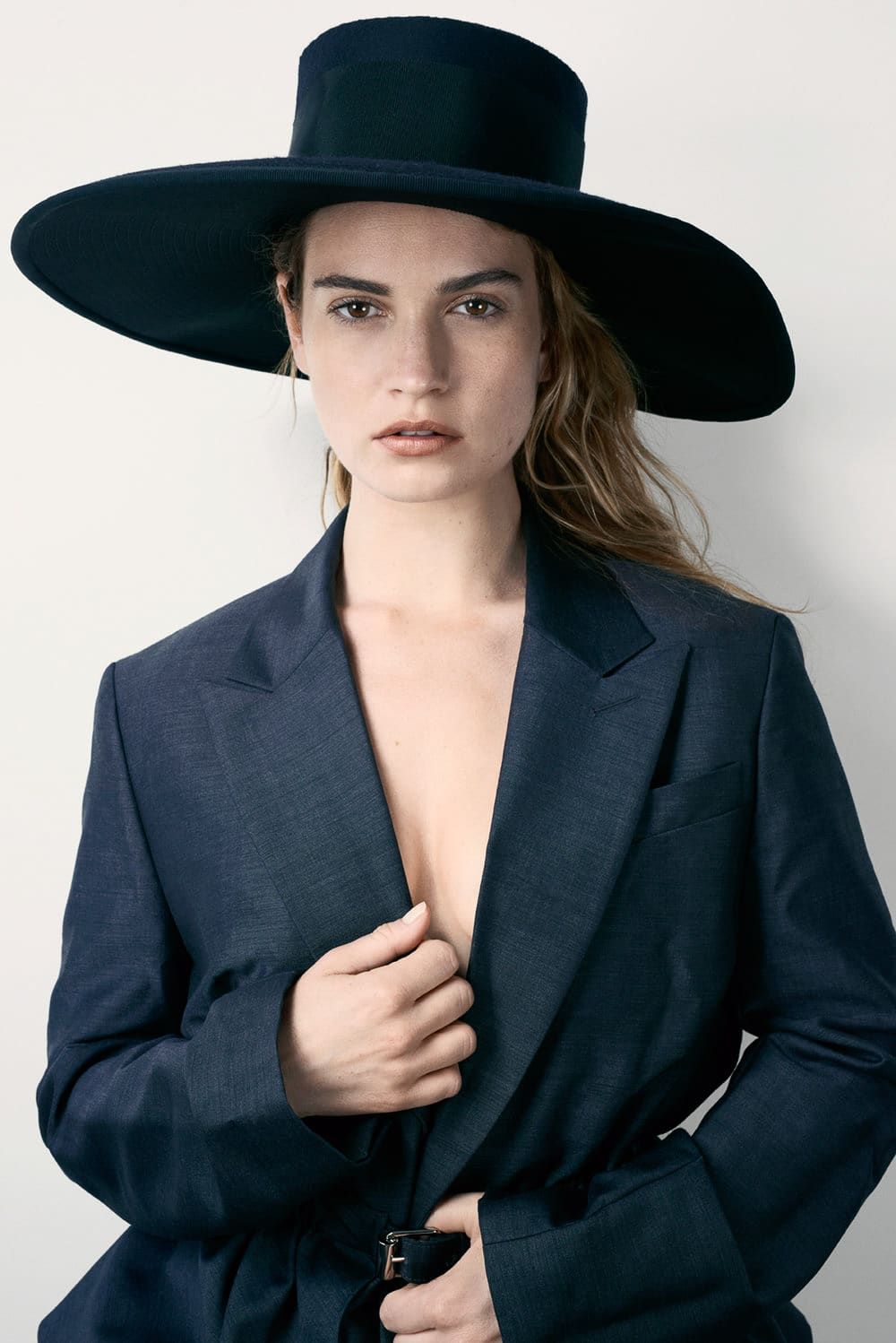 Lily James For Vanity Fair Italy Wallpapers