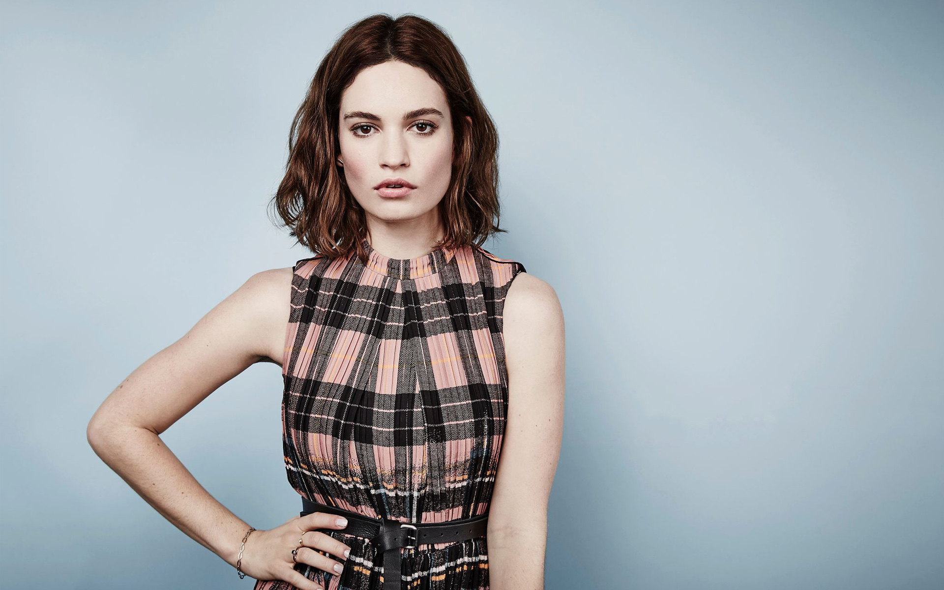Lily James For Vanity Fair Italy Wallpapers