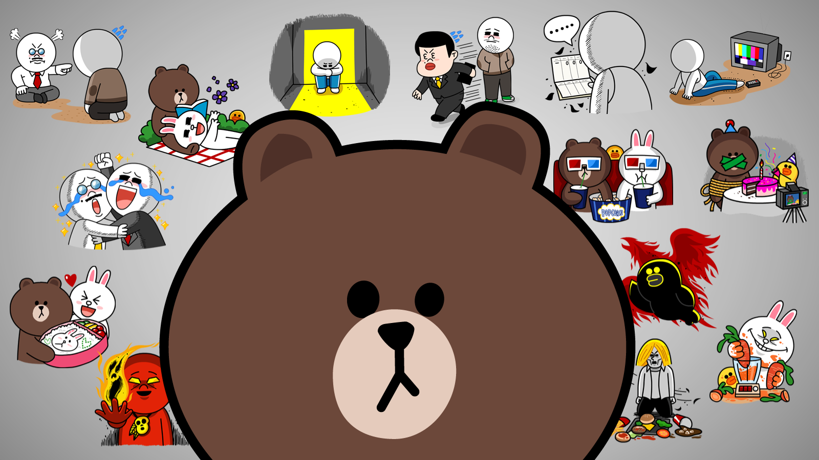 Line Friends Desktop Wallpapers