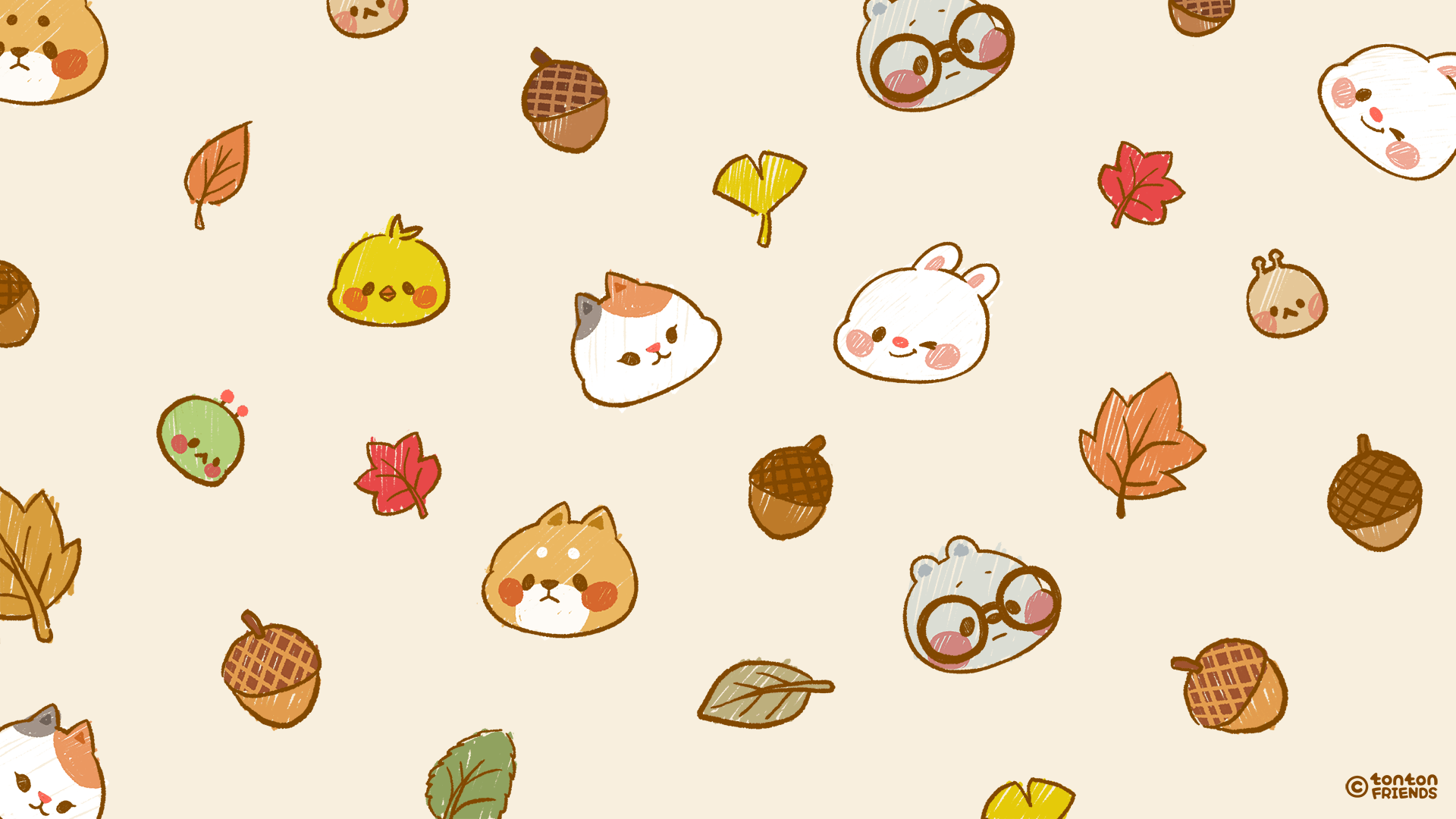 Line Friends Desktop Wallpapers