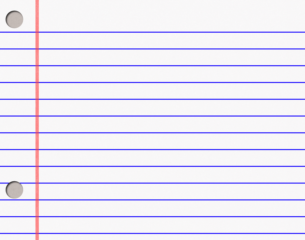 Lined Paper Background