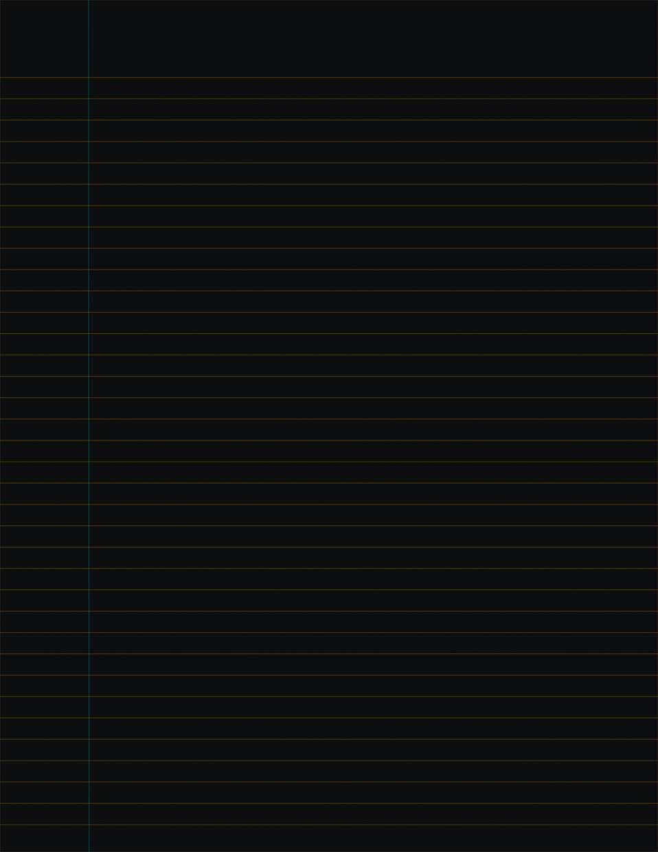 Lined Paper Background