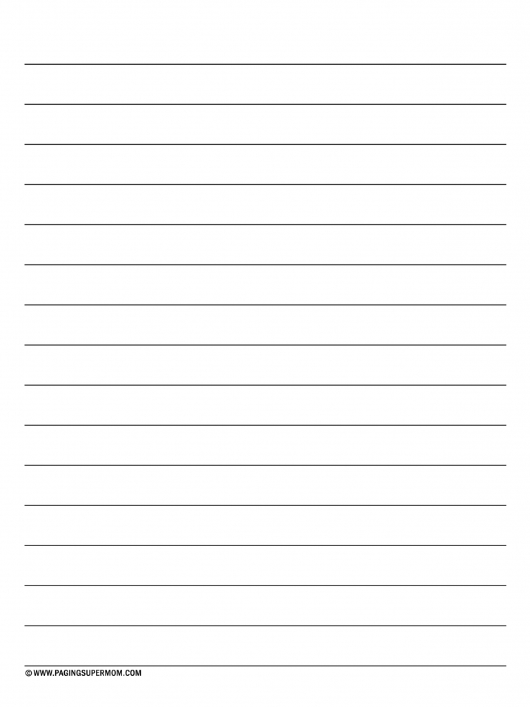 Lined Paper Background