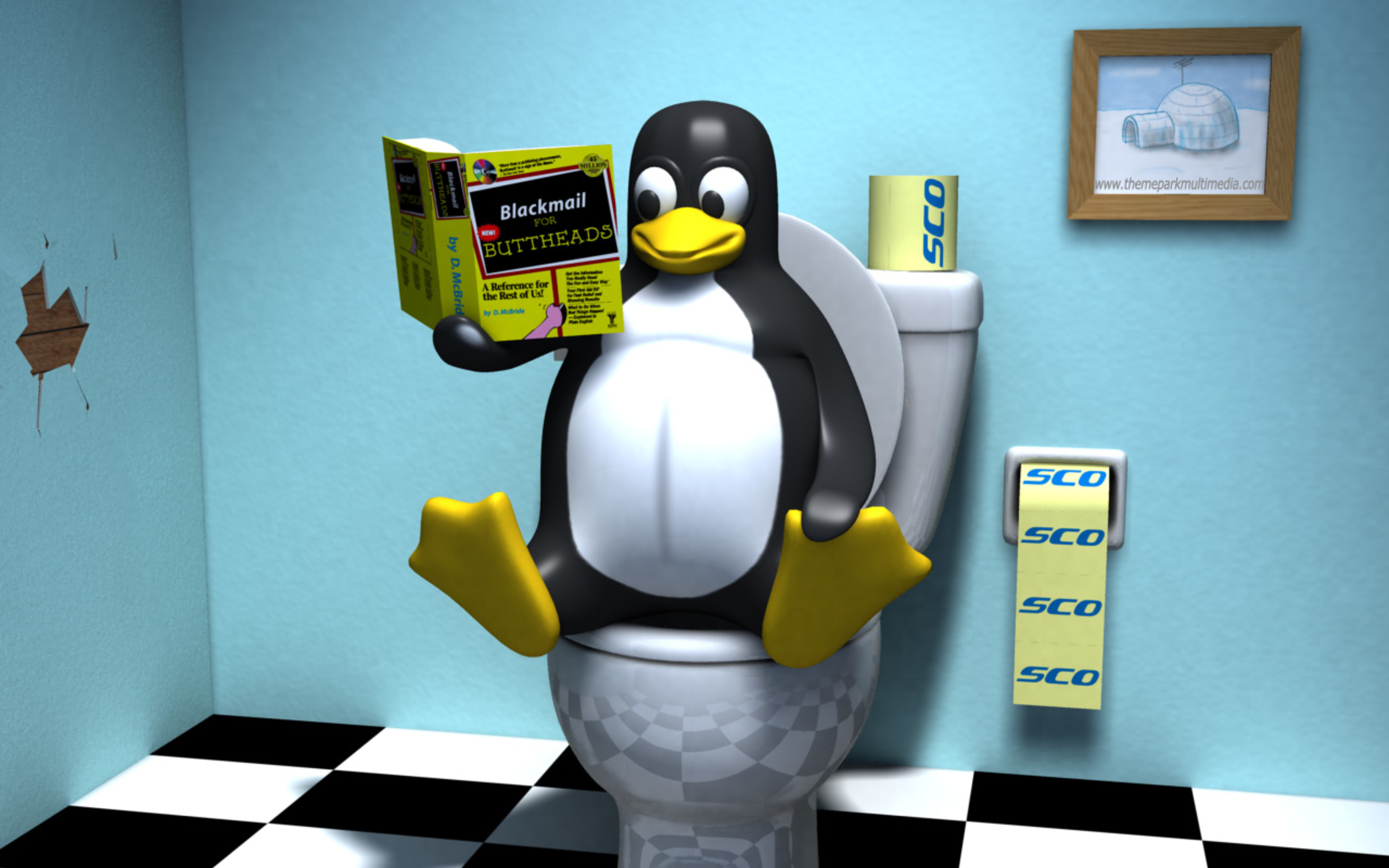 Linux Penguin Wallpapers