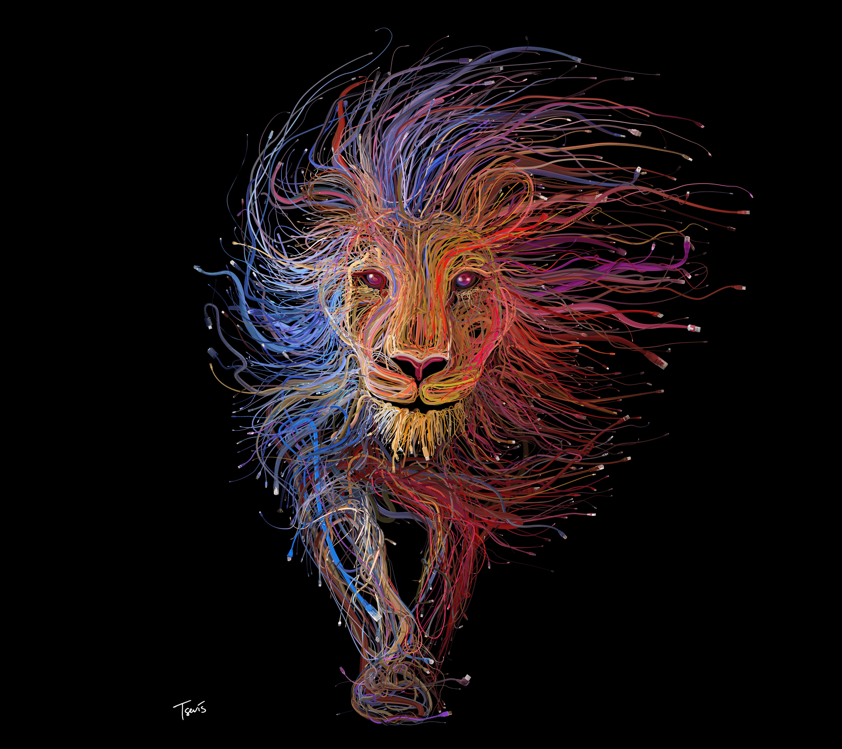 Lion Art Tumblr Wallpapers