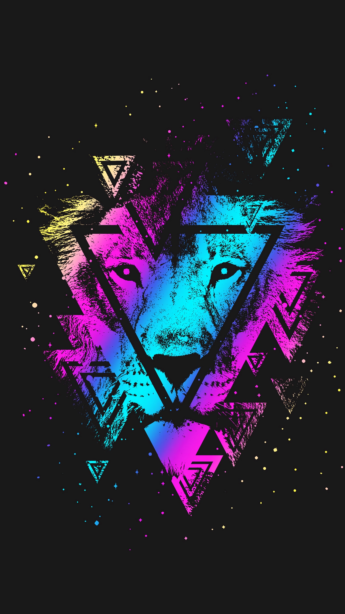 Lion Artistic Colorful Wallpapers