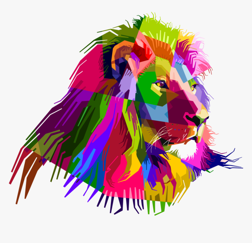 Lion Artistic Colorful Wallpapers