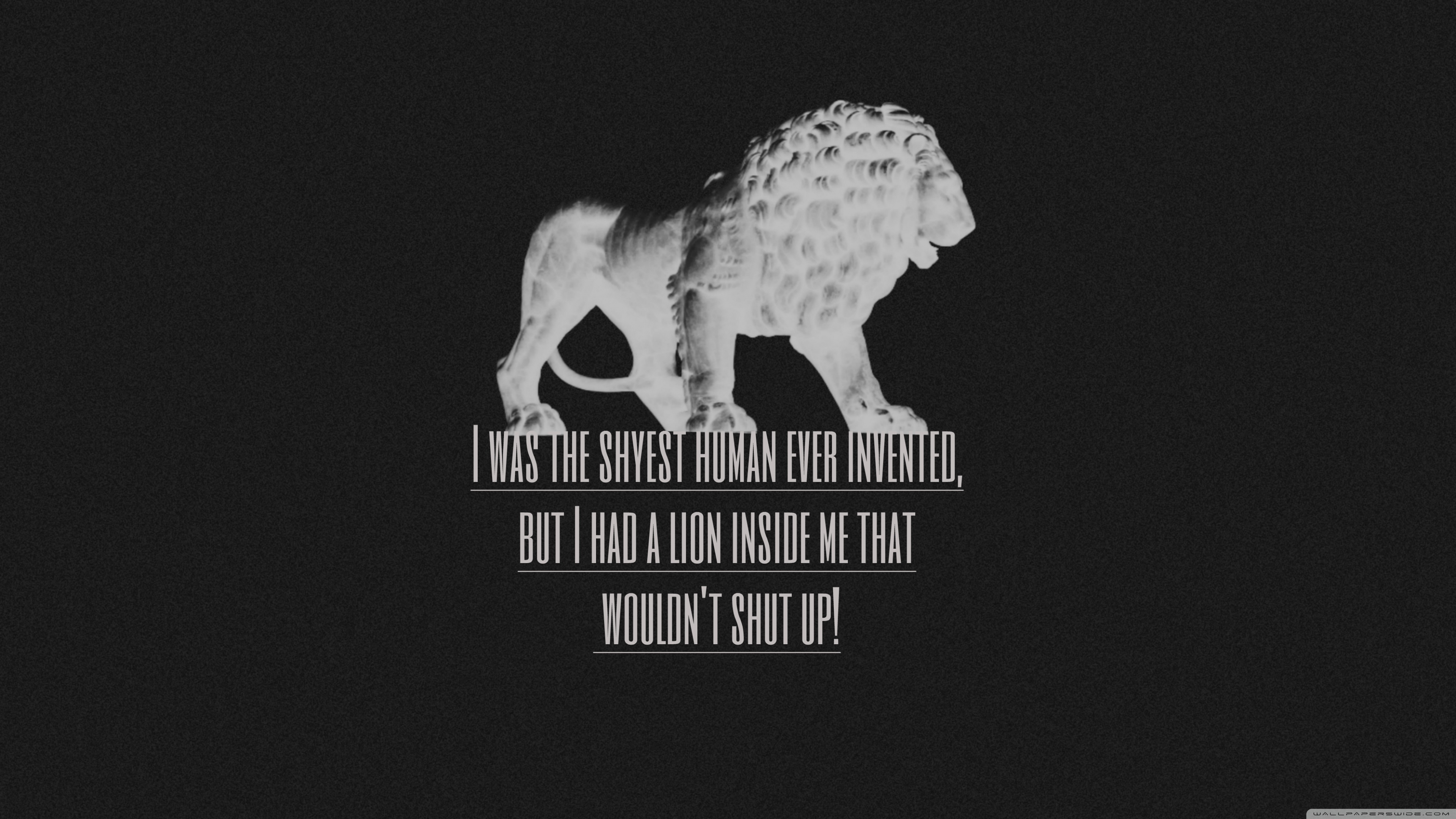 Lion Quotes Wallpapers