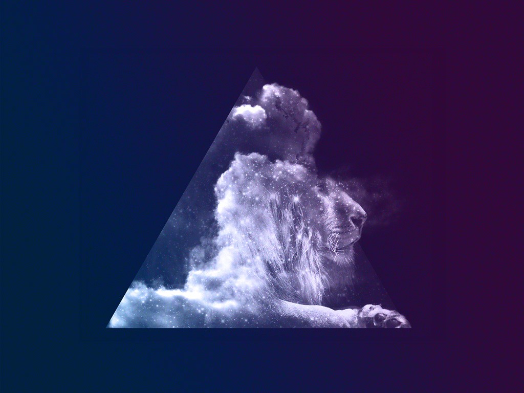 Lion Smoking Digital Art Wallpapers