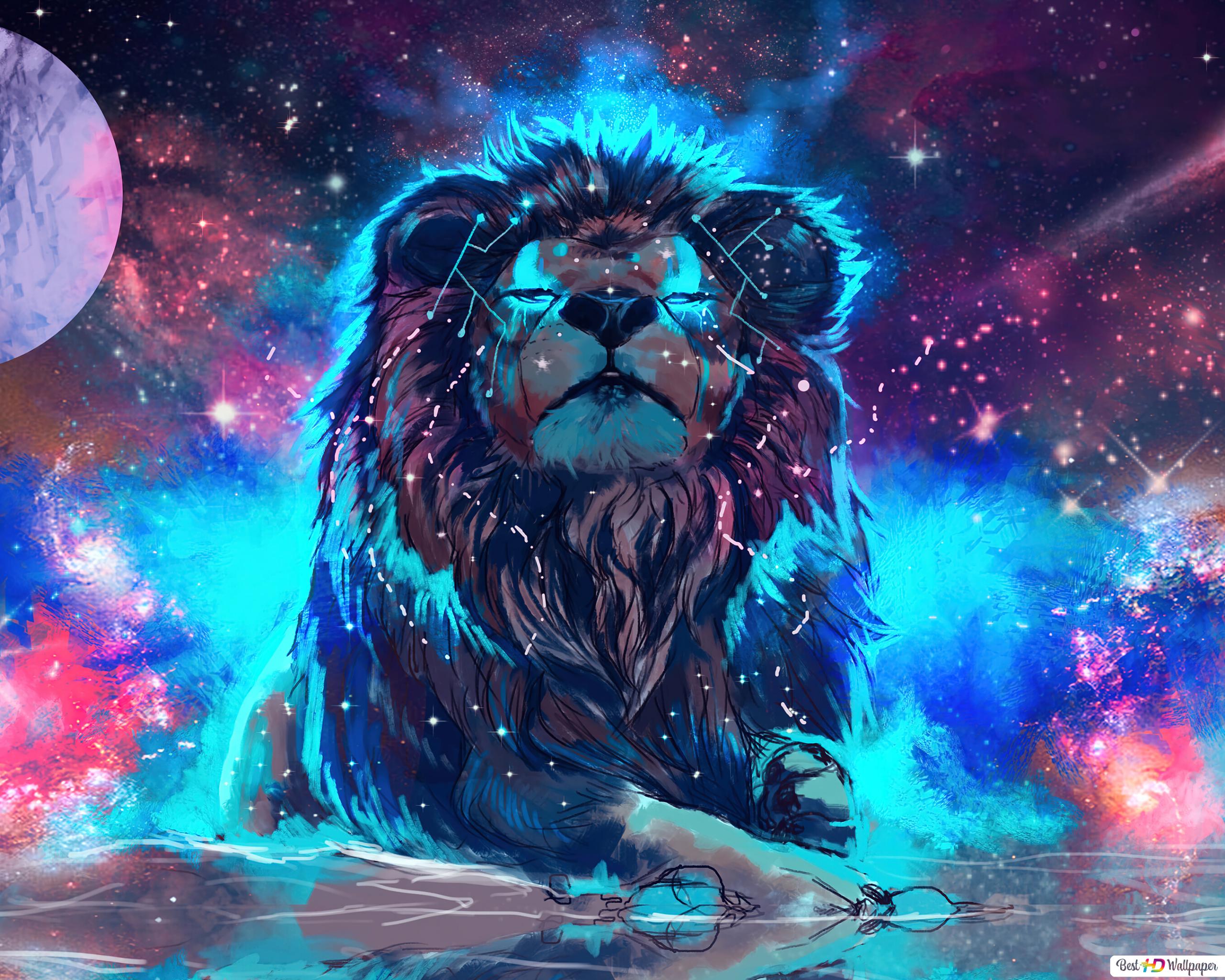 Lion Smoking Digital Art Wallpapers