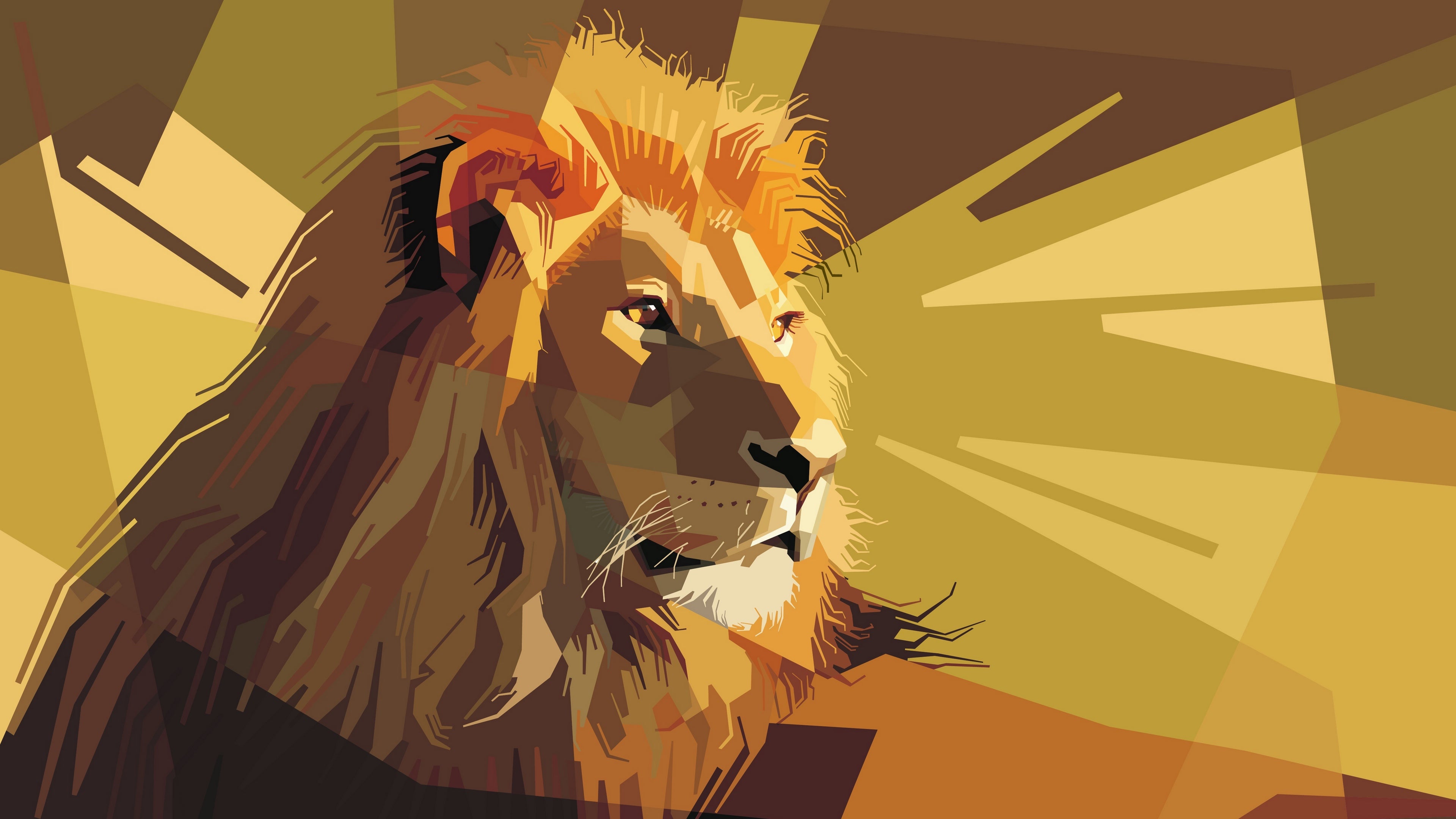 Lion Vector Wallpapers