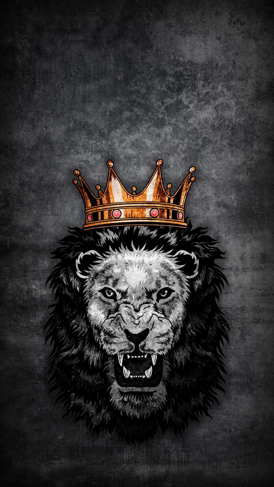 Lion With Crown Wallpapers