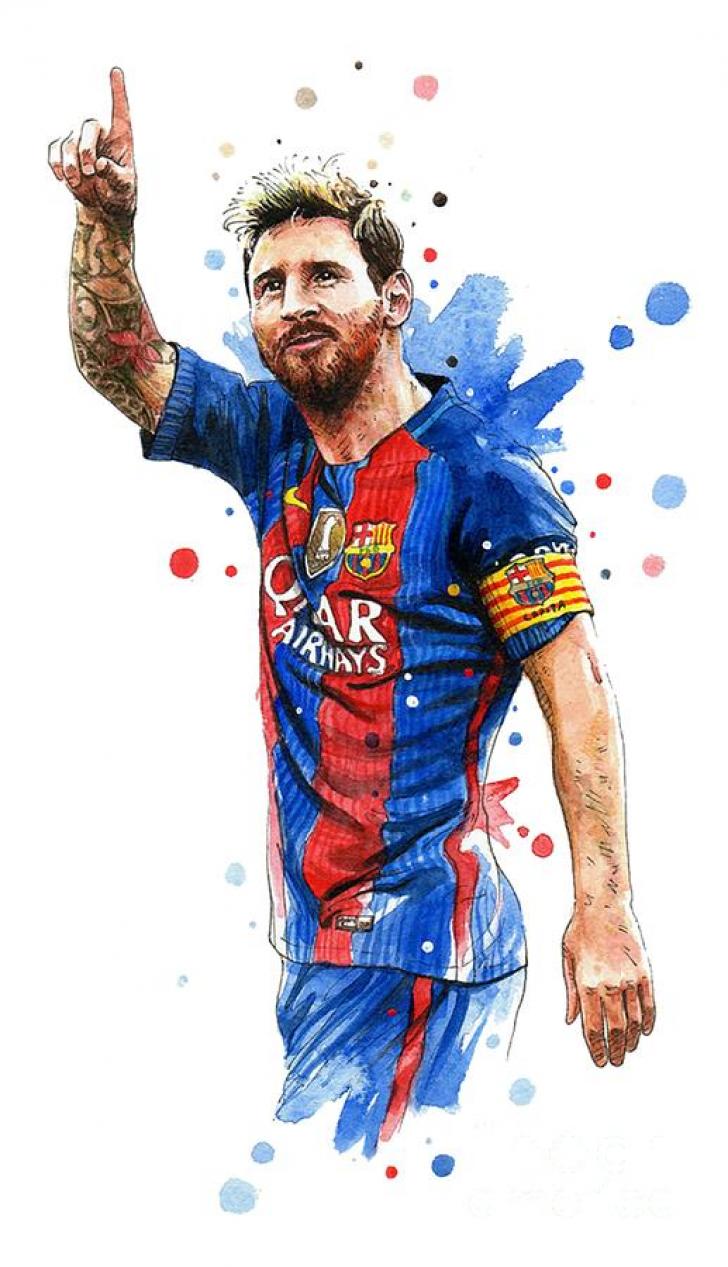 Lionel Messi Digital Art Wallpapers