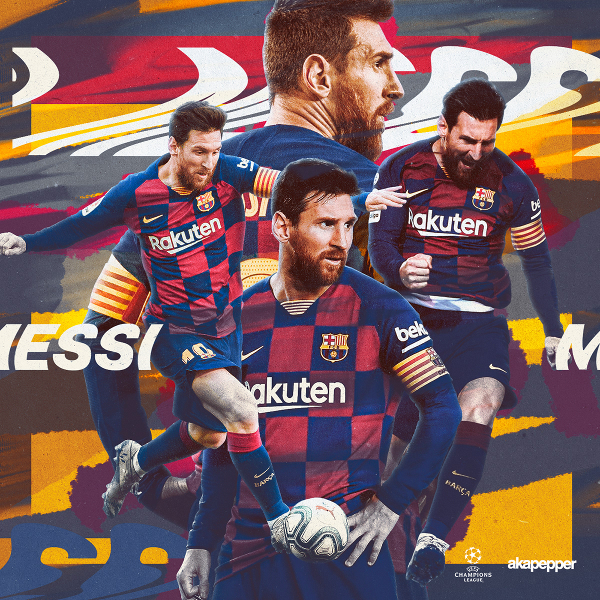 Lionel Messi Digital Art Wallpapers