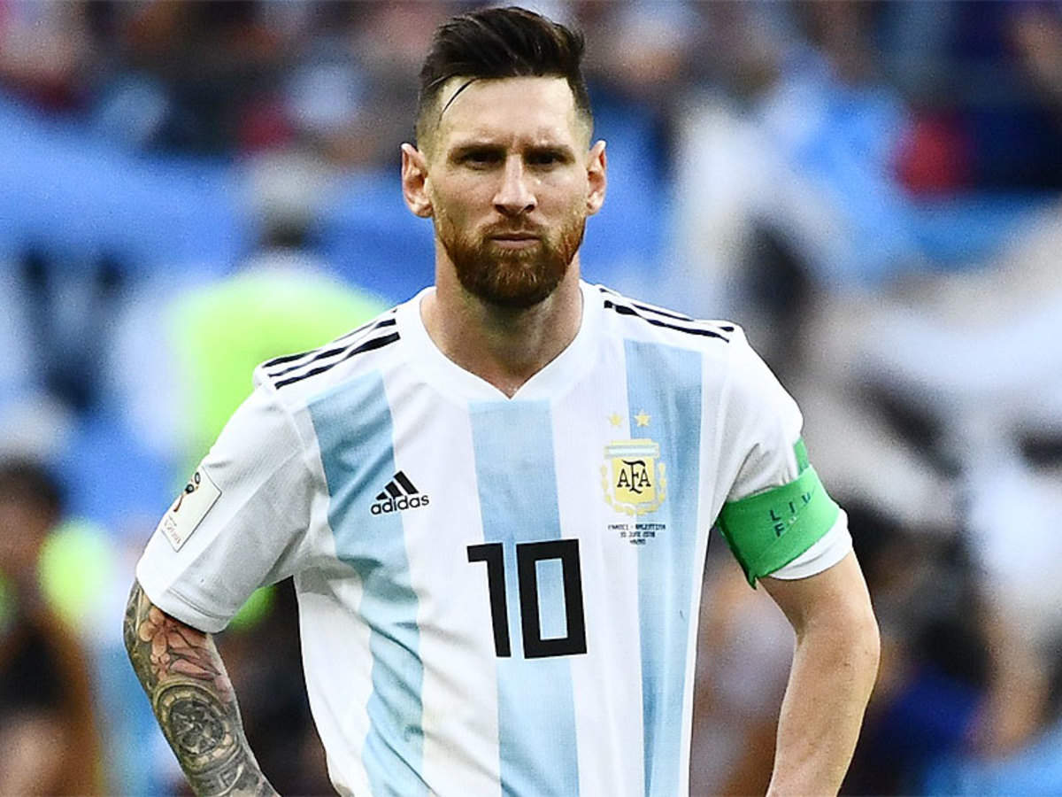 Lionel Messi In Fifa 2018 World Cup Wallpapers