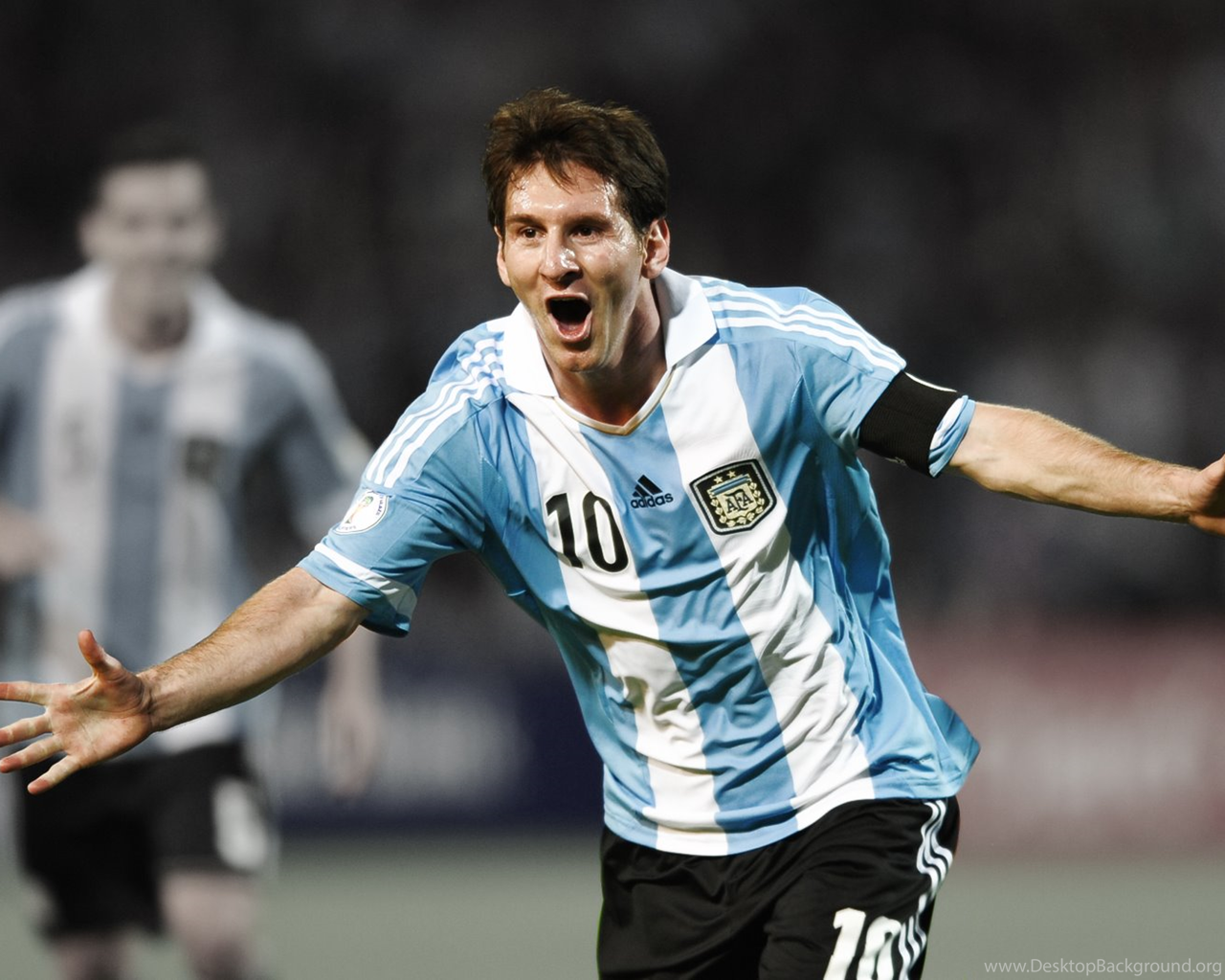 Lionel Messi In Fifa 2018 World Cup Wallpapers