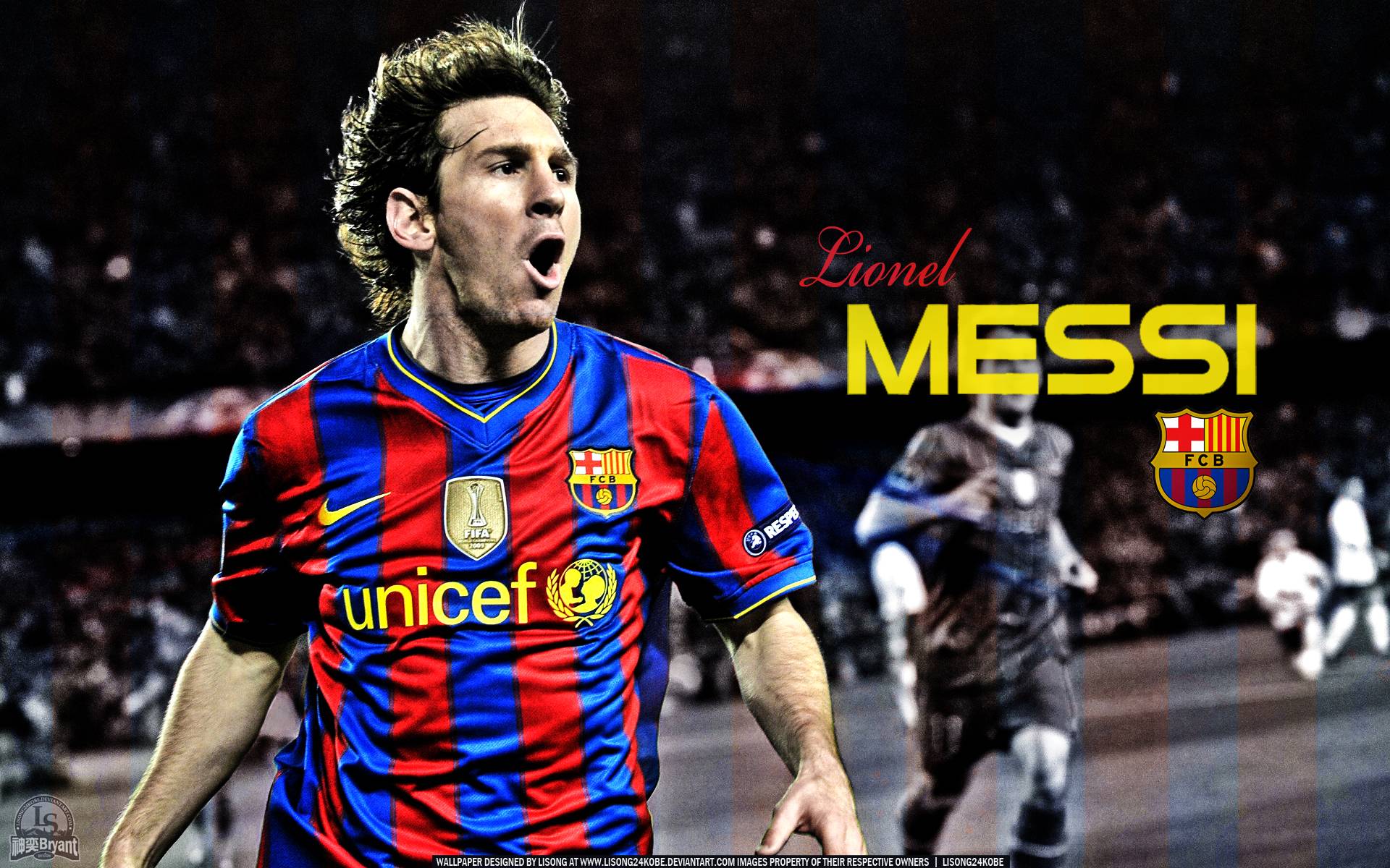 Lionel Messi Portrait Wallpapers