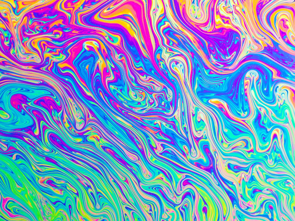 Liquid Rainbow Colour Wallpapers