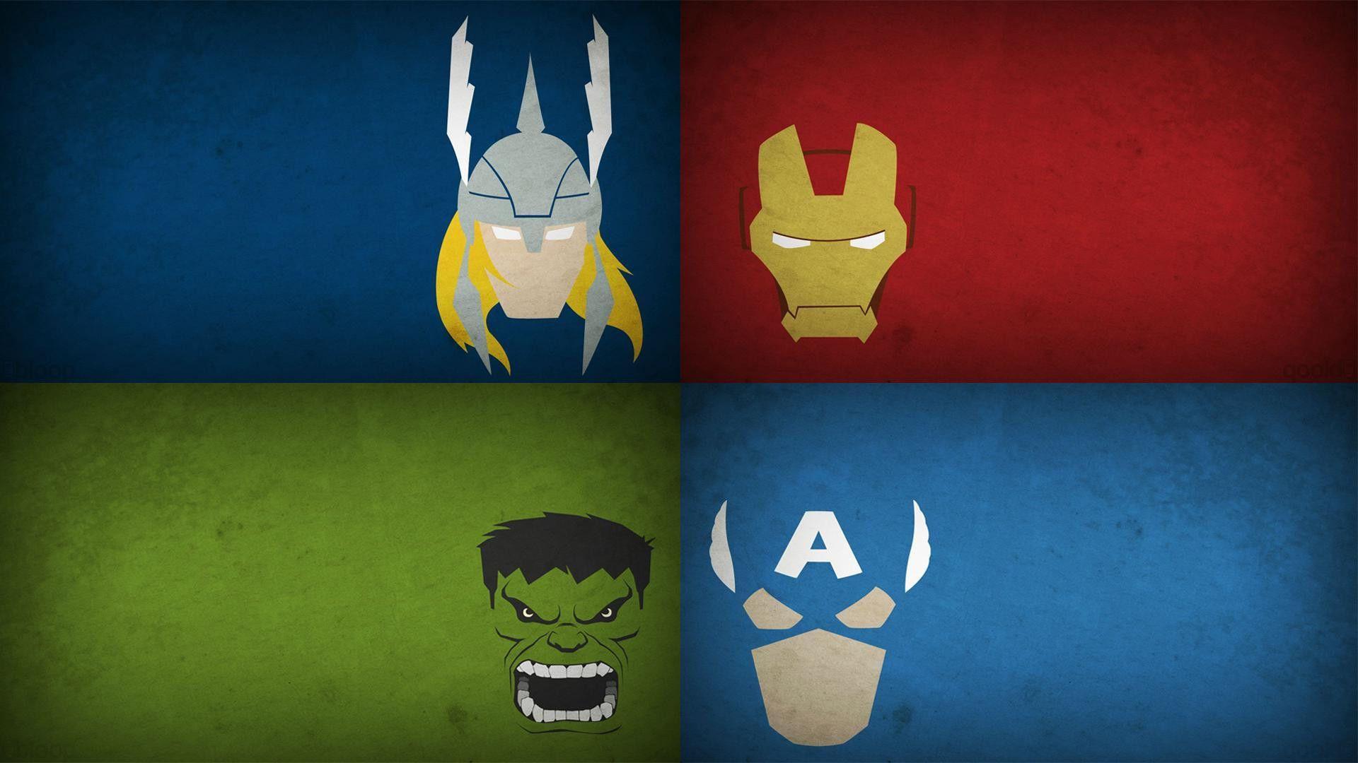 Little Avengers Cartoon Wallpapers