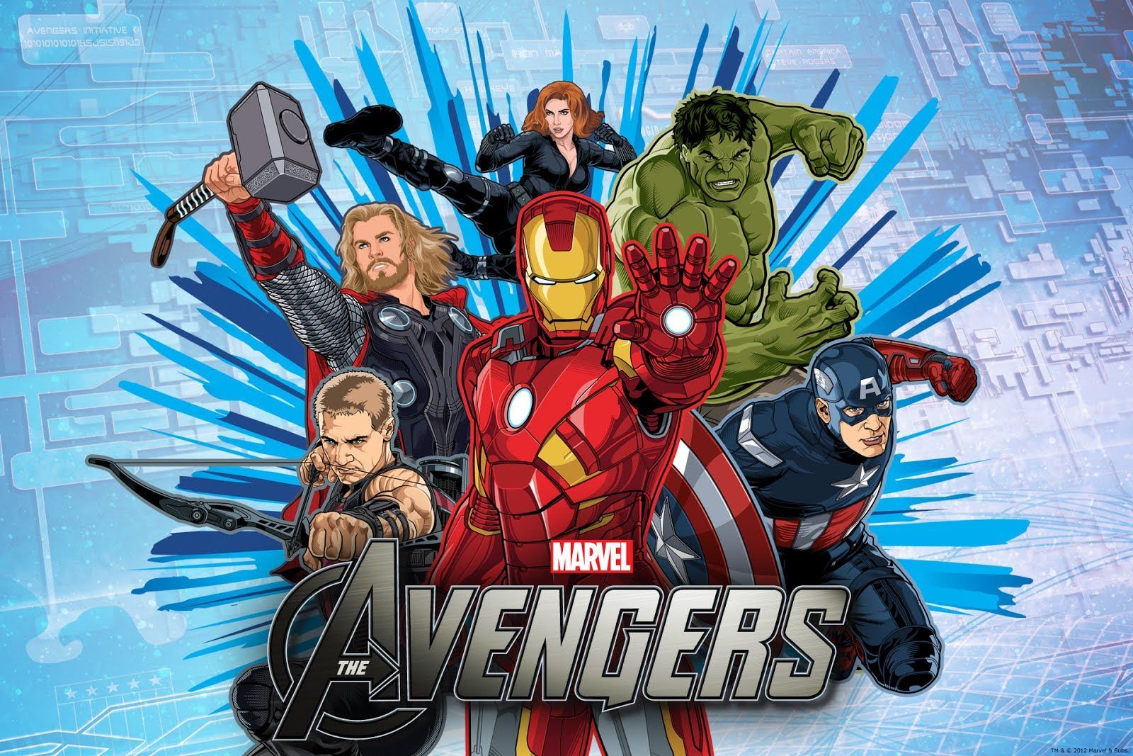 Little Avengers Cartoon Wallpapers