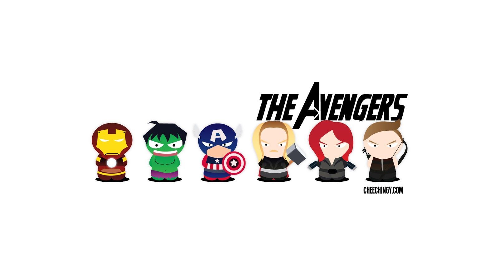 Little Avengers Cartoon Wallpapers